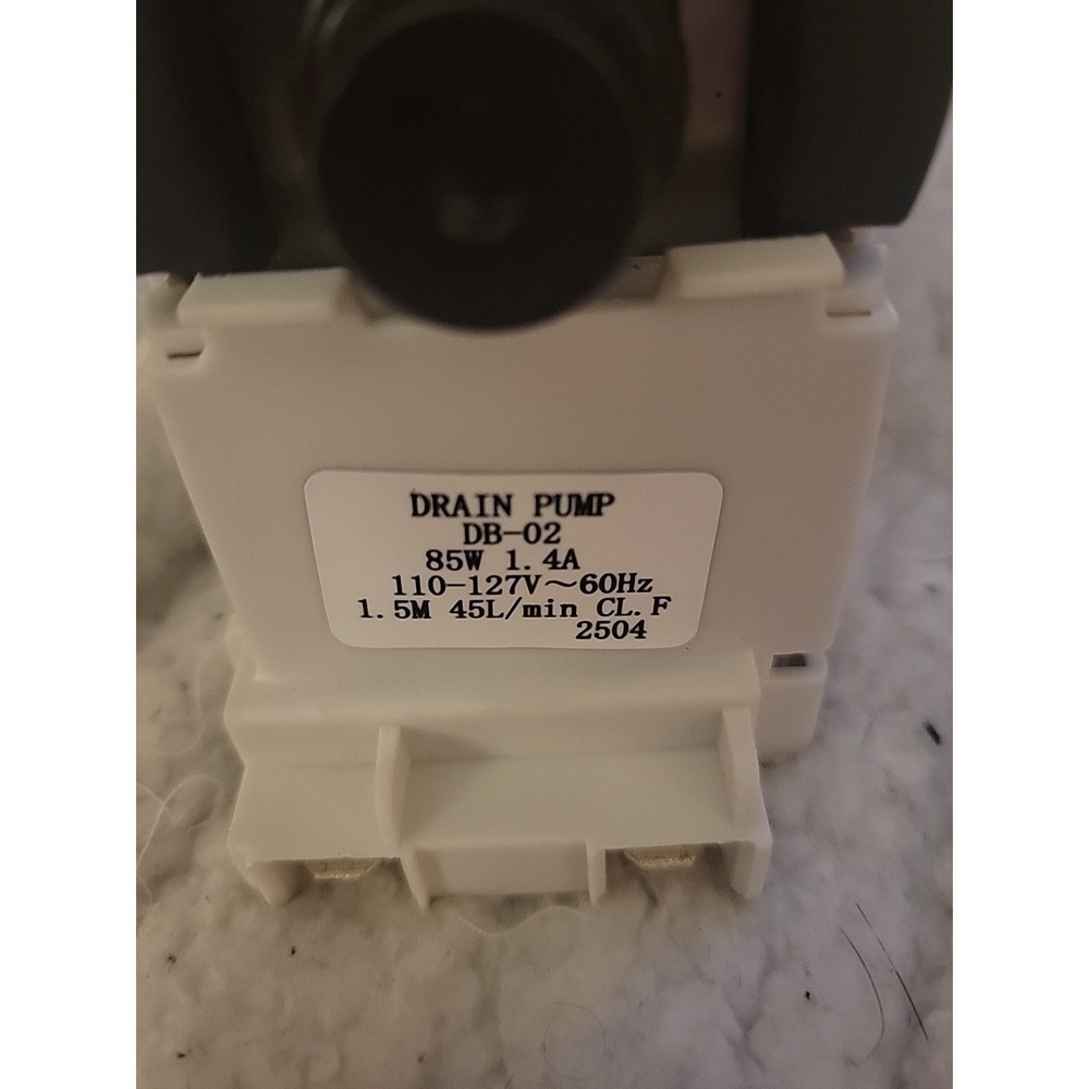 Drain Pump DB-02 120v 60hz 85w 45L/Min Compatible Whirlpool Samsung DC3‎ Washer